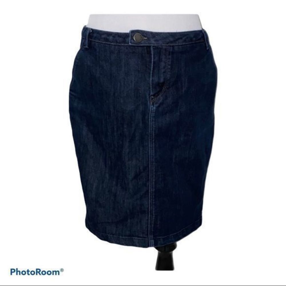 Zara womens denim pencil skirt size 10